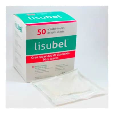 Lisubel Apósito Estéril 10x10cm - Cura Heridas