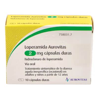 Loperamida Aurovitas 2 Mg - Diarrea Aguda
