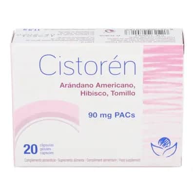 Cistoren 20 Cápsulas - Alivio Cistitis
