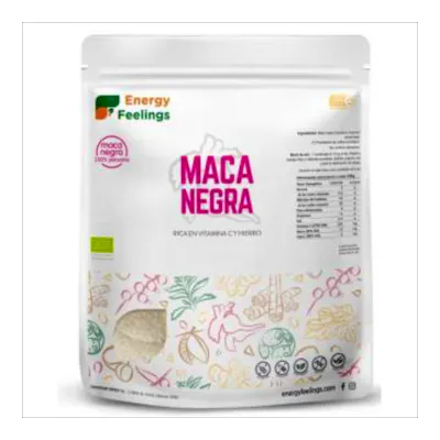 Maca Negra Polvo 1kg Eco - Energy Feelings