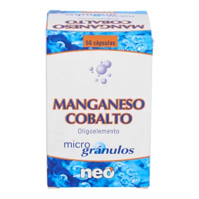 Manganeso-Cobalto Microgranulos Neo 50 Caps