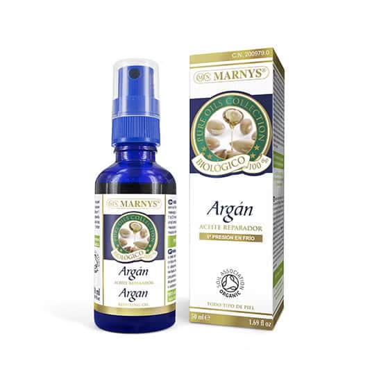 Marnys Aceite Puro Biológico de Argán Reparador Spray 50ml