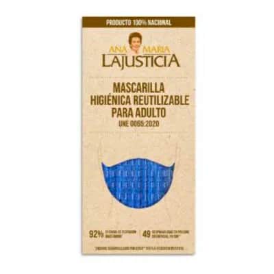 Mascarilla Reutilizable Ana Maria Lajusticia - Higiénica