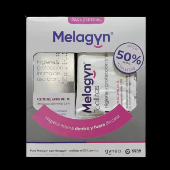Melagyn Pack Gel 200ml + Toallitas