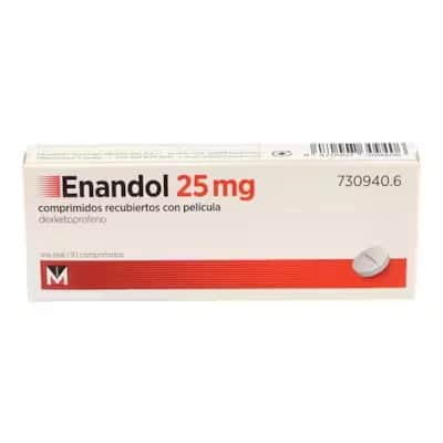 Enandol 25 mg Comprimidos - Alivio del Dolor