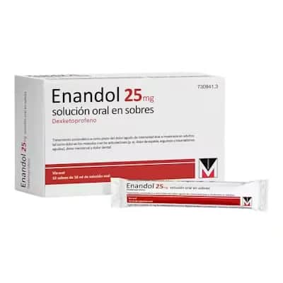 Enandol 25 mg Solución Oral - Alivio Rápido