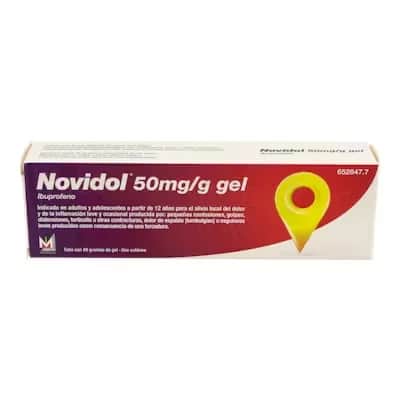 Novidol 50 Mg Gel - Alivio Dolor Muscular