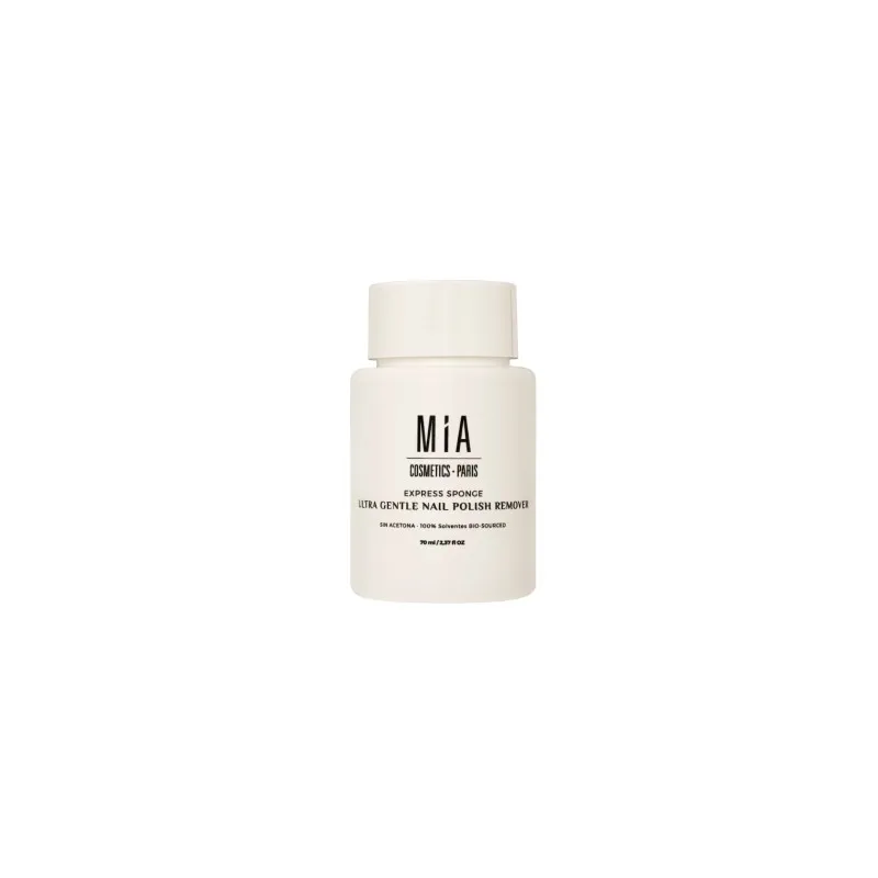Mia Cosmetics Quitaesmalte Ultra Suave con esponja, 70 ml