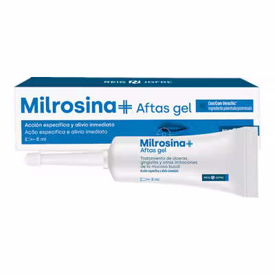 Milrosina+ Aftas Gel 8ml | Tratamiento Localizado Aftas