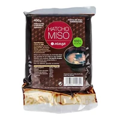 Mimasa Hatcho Miso 400g - Miso Fermentado Natural
