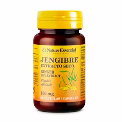Nature Essential Jengibre 150mg | Digestión