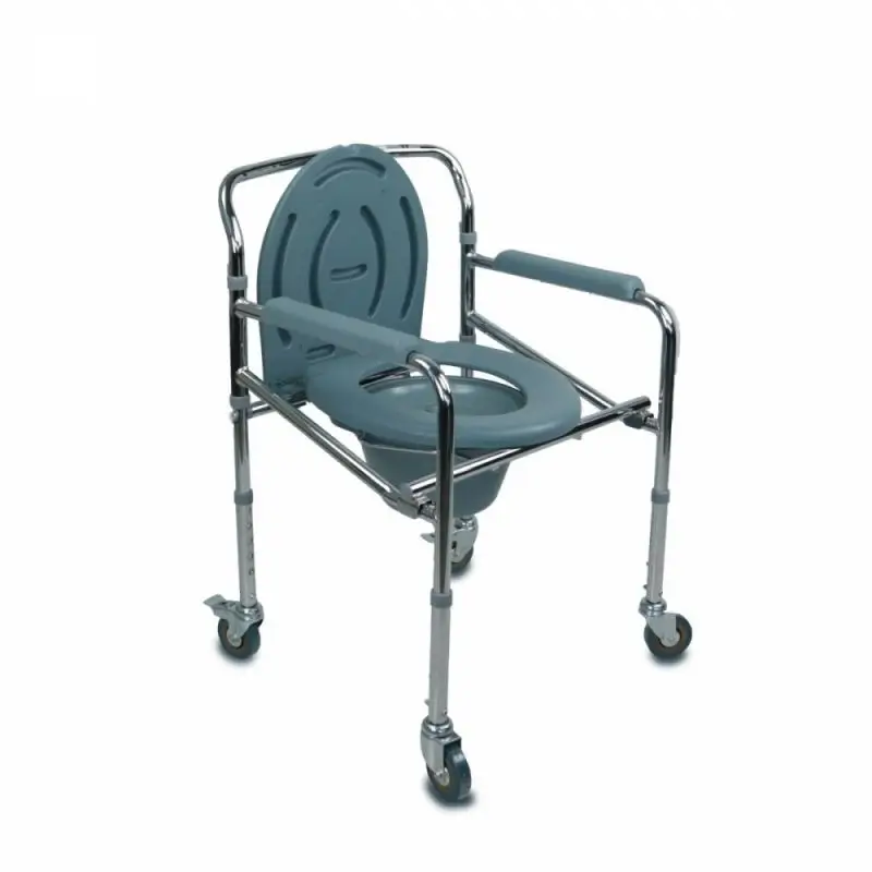 Mobiclinic Silla Con Wc Plegable Con Tapa Modelo 2