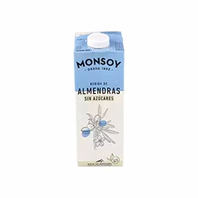 Monsoy Bebida Almendras Bio - Sin Azúcar