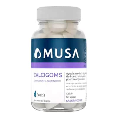 Musa Calcigoms 30 caramelos - Salud Ósea