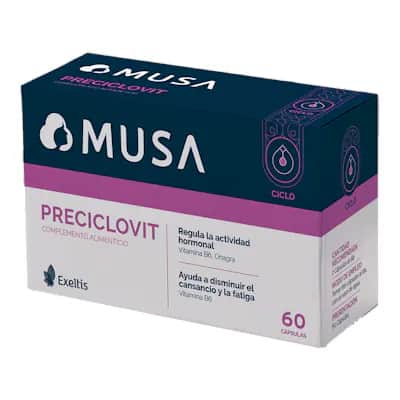 Musa Preciclovit 60 Cápsulas - Ciclo Menstrual