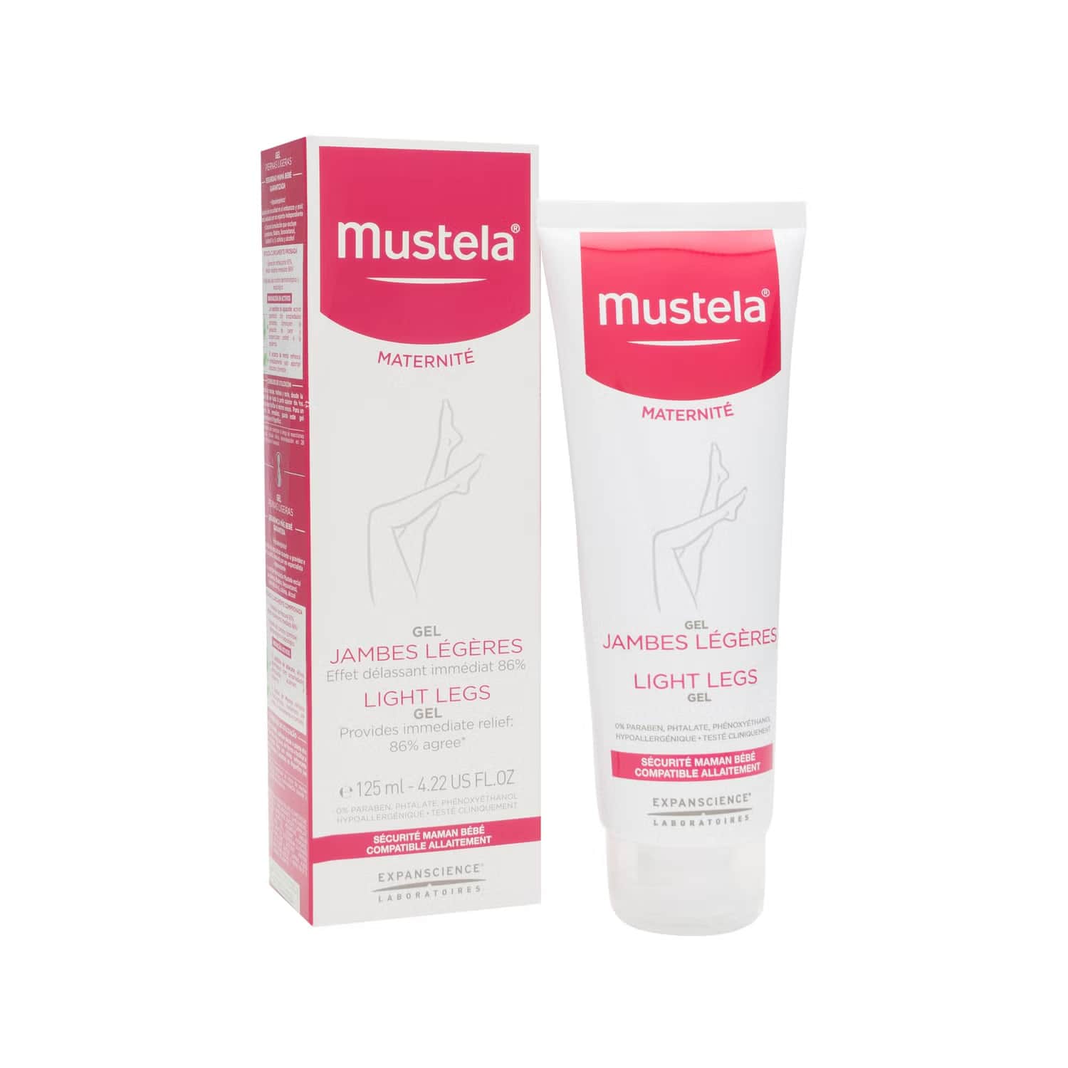 Mustela Gel Piernas Ligeras 125ml