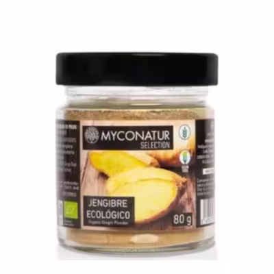 Myconatur Jengibre Polvo 80g - Digestión natural