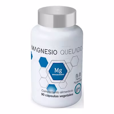 N&N Nova Nutrición Magnesio Quelado 100mg | Huesos y Músculos