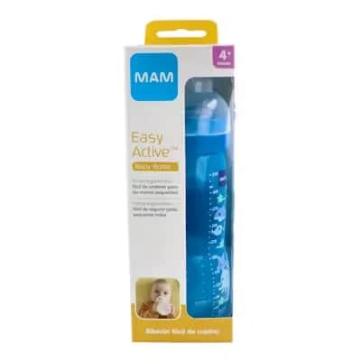 Biberón MAM Easy Active 330ml Azul Anticólicos