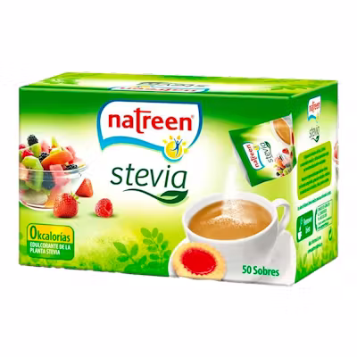 Natreen Stevia 50 Sobres | Edulcorante 0 calorías