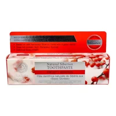 Pasta Dientes Bayas Heladas Natura Siberica - Protección