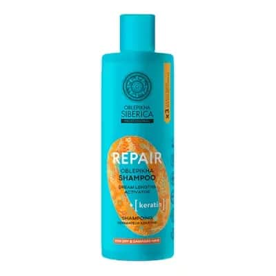 Natura Siberica Champú Reparador Queratina 400ml
