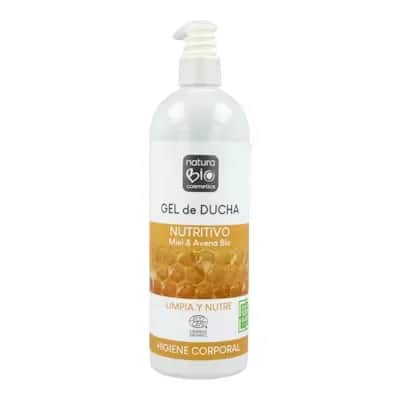 Gel Ducha Nutritivo Miel y Avena Bio Naturabio 740ml