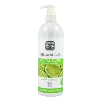 Gel Ducha Revitalizante Limón y Aloe Bio Naturabio 740ml