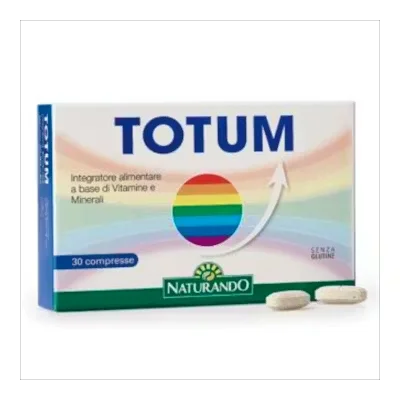 Naturando Totum 30 Comp - Suplemento Digestivo Completo