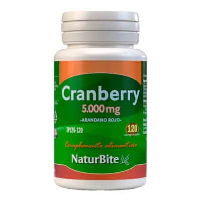 Naturbite Cranberry Arándano Rojo 5000 Mg | Salud Urinaria