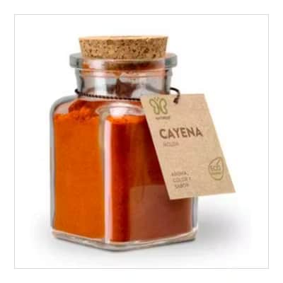 Cayena-Chili Molida 75g - Especia Digestiva Naturcid Eco