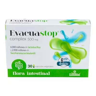 Evacuastop 500mg - Probióticos para Diarrea