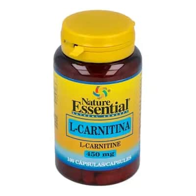 Nature Essential L-Carnitina 450mg | Suplemento Deportivo