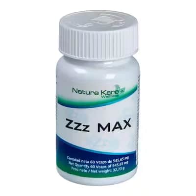 Zzz Max 60 Cápsulas - Sueño Reparador Natural
