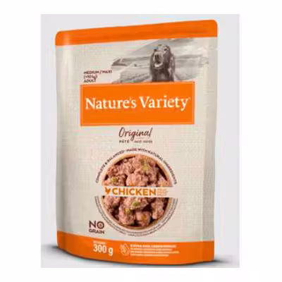 Nature's Variety Med Max Pollo - Paté Perro Mediano