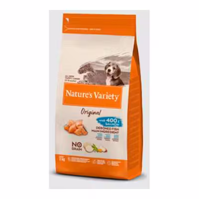 Nature's Variety Puppy | Salmón sin cereales