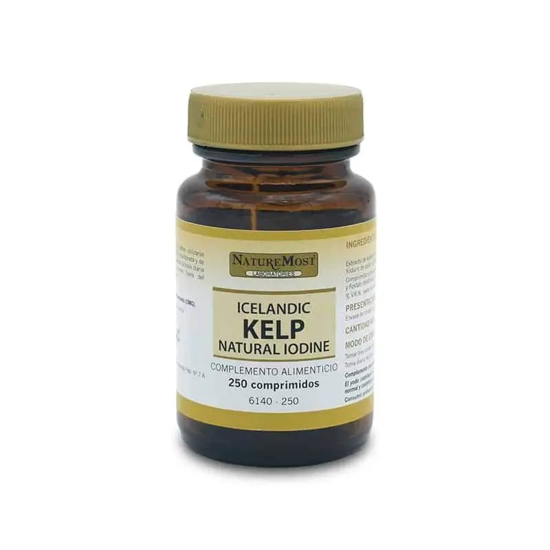 Naturemost Kelp Icelandic Natural Iodine 225 Mcg, 250 Tabs
