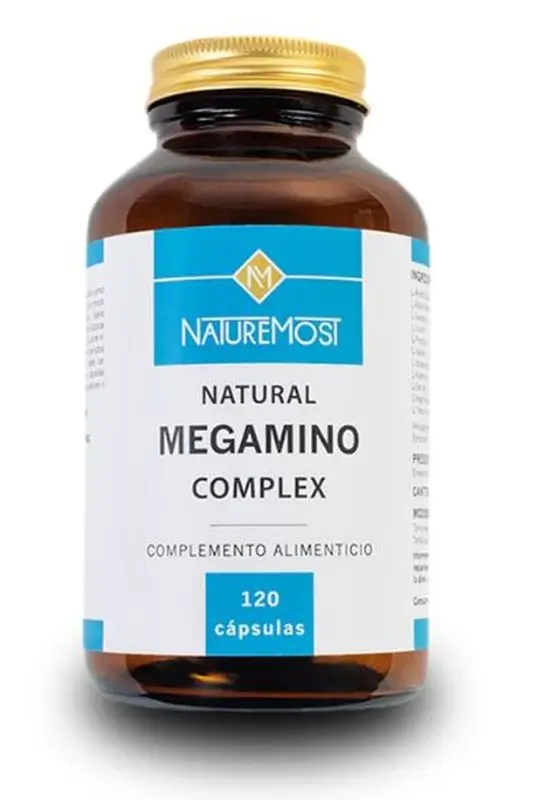 Naturemost Megamino Complex Natural, 120 Cápsulas