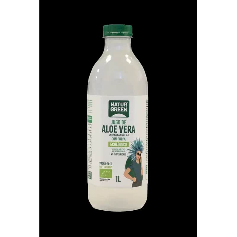 Naturgreen Jugo De Aloe Vera Con Pulpa, 1 l