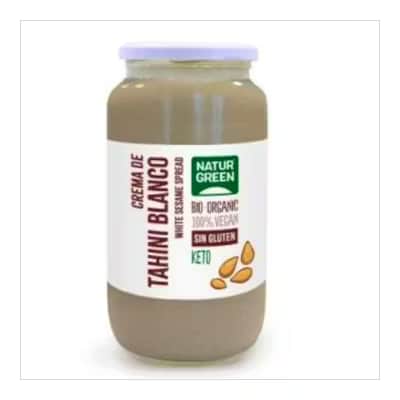 Tahín Blanco NaturGreen 800g Bio - Crema Sésamo