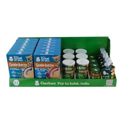 Gerber Expositor - Papillas y alimentos infantiles