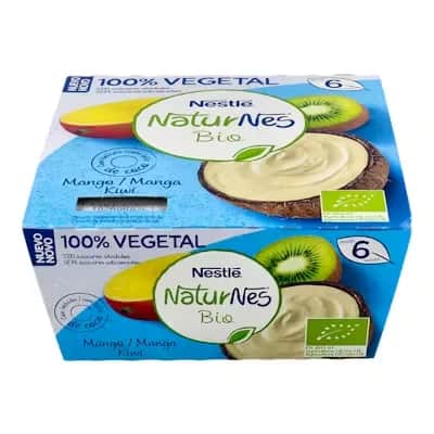 Nestle Naturnes Bio Mango Kiwi - Alimento Orgánico