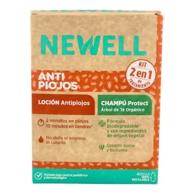 Newell Kit Antipiojos Loción + Champú - Tratamiento