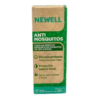 Newell Spray Antimosquitos Sensitive - Familias