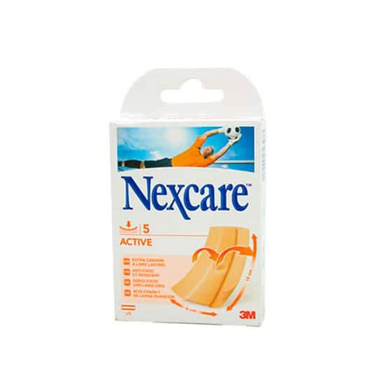 Nexcare® Active apósitos adhesivos 10x6cm 5uds