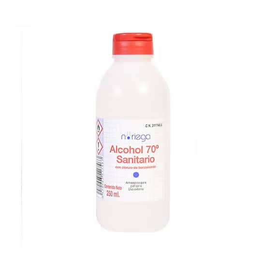 Noriega Orby Alcohol Sanitario 70º 250ml