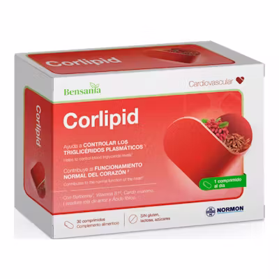 Corlipid 30 comprimidos | Colesterol y triglicéridos