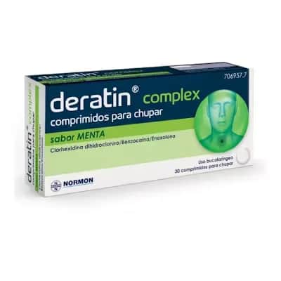 Deratin Complex | Antiséptico para aftas y garganta
