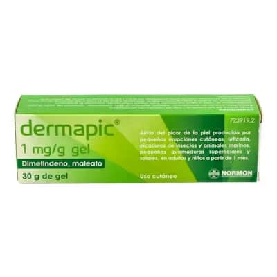 Dermapic 1mg/g Gel 30g - Alivio del Picor