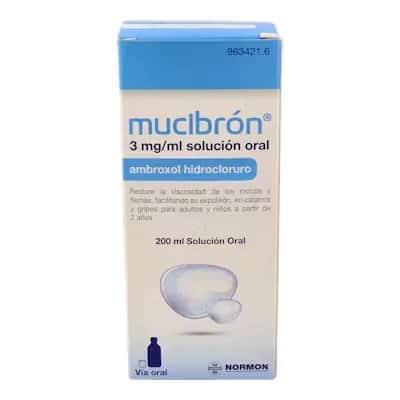 Mucibrón Solución Oral - Fluidificante Mucosidad